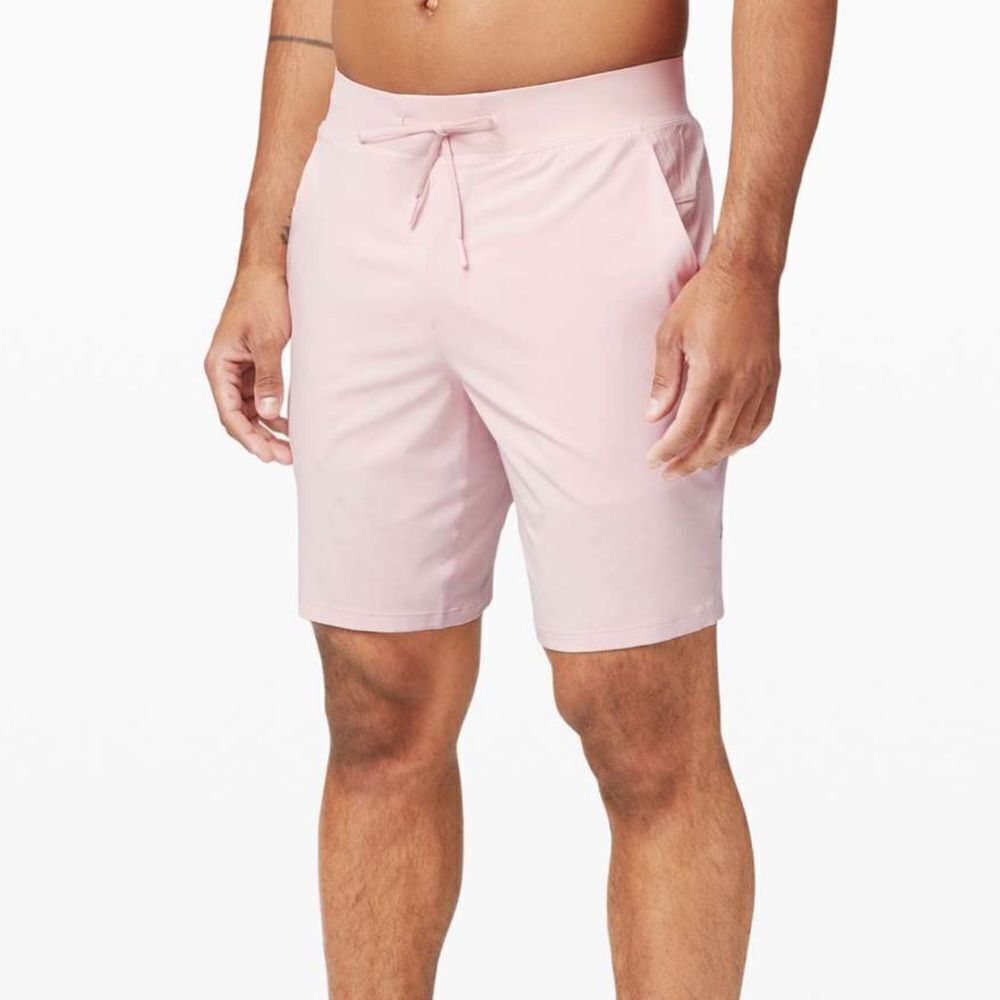 LULULEMON T.H.E. Short 9" *Liner Misty Pink M7AL9S Men’s Size Medium